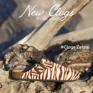 Clogs Zebra Faux Fur